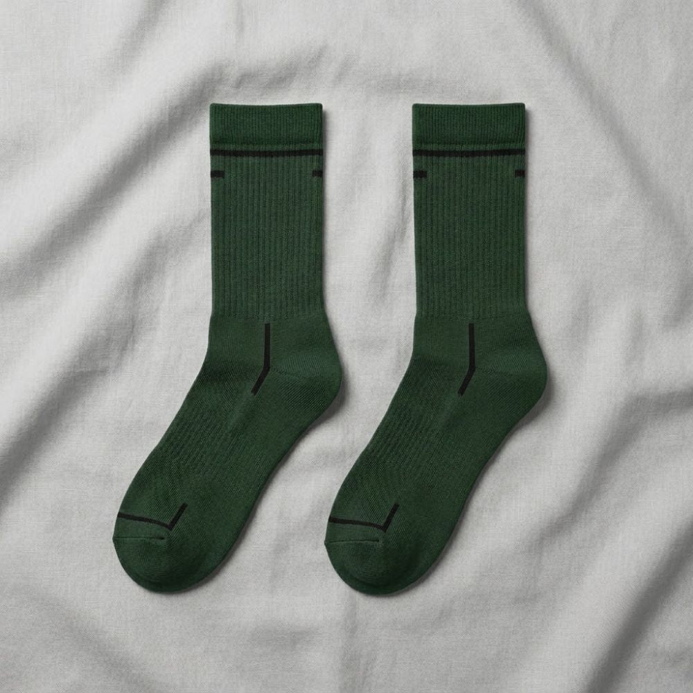 Premium High Socks Green