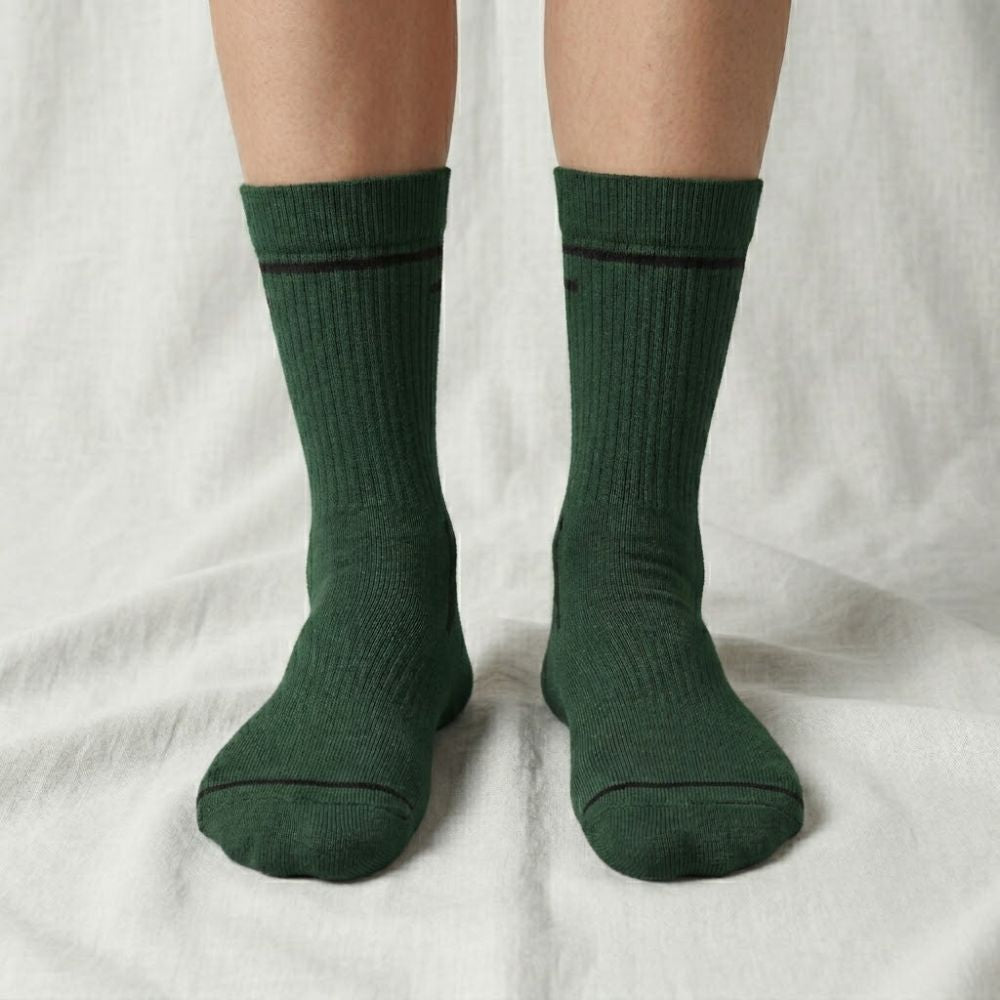 Premium High Socks Green